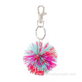 China Scented Soft Silicone Keyring for Bags Accessories Factory